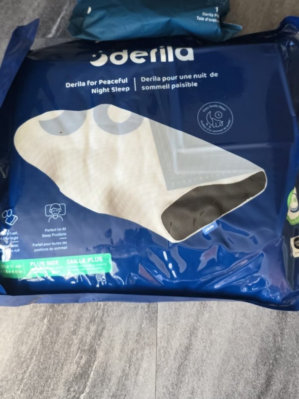NWT Derila Memory Foam Pillows 60x35x11cm